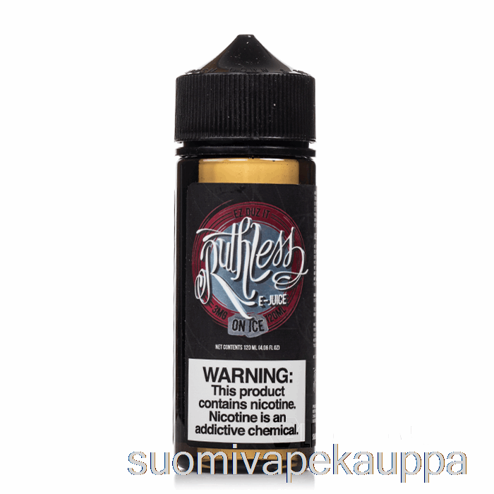 Vape Nesteet Ez Duz It On Ice - Häikäilemätön Höyry - 120ml 6mg